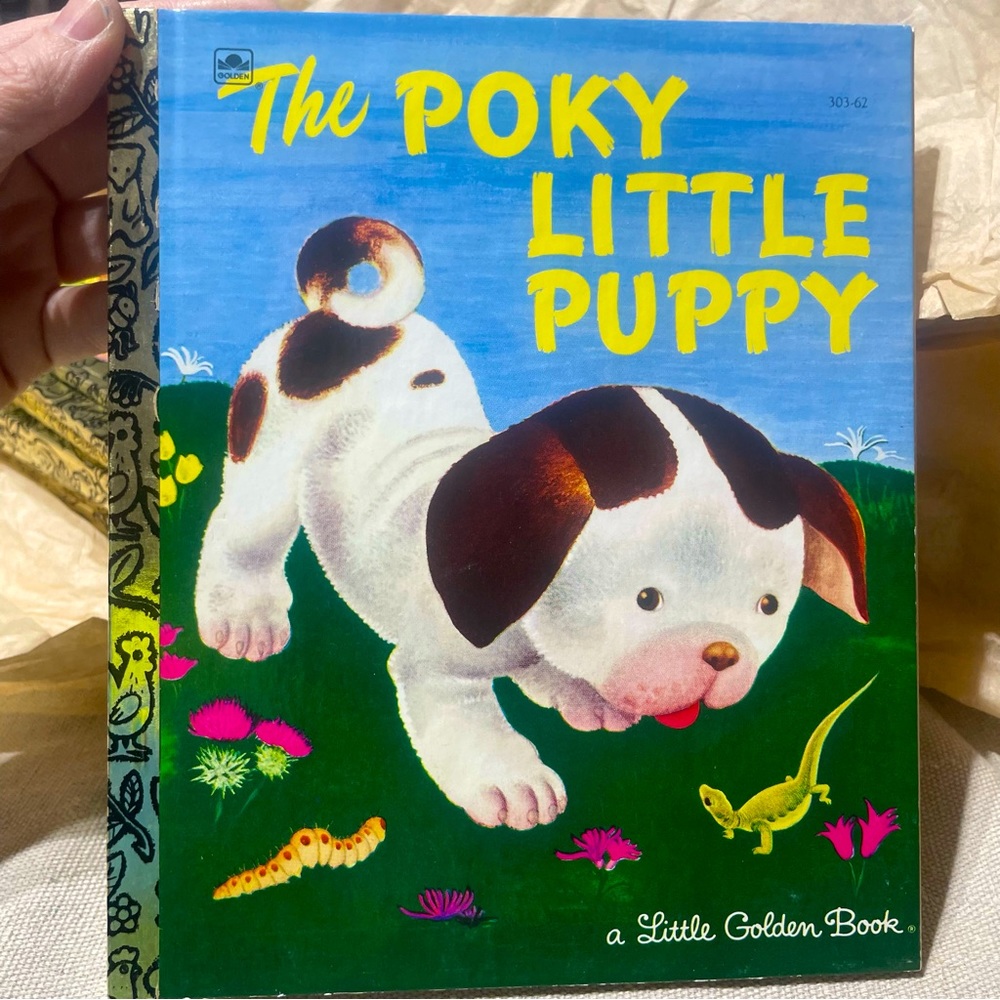 BRAND NEW VINTAGE A Little Golden Book The Pokey Little Puppy